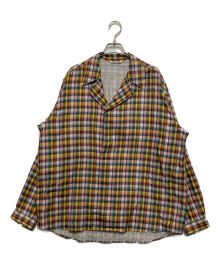 AURALEE（オーラリー）の古着「GIZA LIGHT WEIGHT DOUBLE-CLOTH P/O SHIRTS」｜マルチカラー