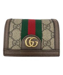 GUCCI（グッチ）の古着「GG カードケース」｜ブラウン