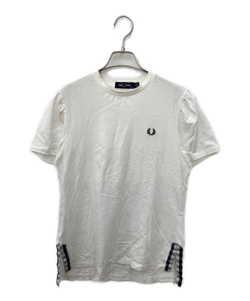 FRED PERRY（フレッドペリー）FRED PERRY (フレッドペリー) 半袖カットソー ホワイト サイズ:36の古着・服飾アイテム