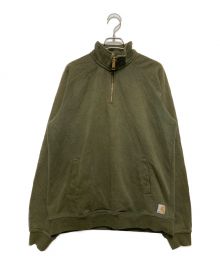 CarHartt（カーハート）の古着「ハーフジップスウェット　k503」｜オリーブ