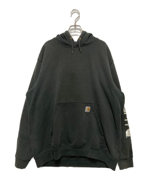 CarHartt（カーハート）CarHartt (カーハート) プルオーバーパーカー　K288 ブラック サイズ:XLの古着・服飾アイテム