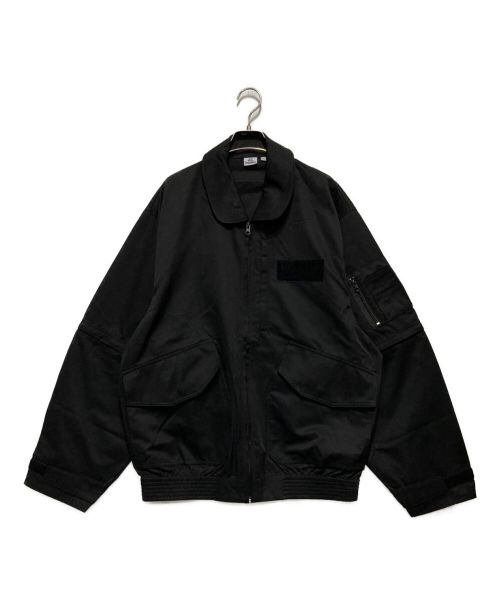 ALL THIS MAYHEM（オールディスメイヘム）ALL THIS MAYHEM (オールディスメイヘム) Desorption Flight Jacket ブラック サイズ:Lの古着・服飾アイテム