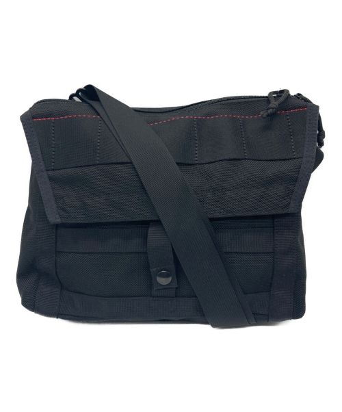 BRIEFING（ブリーフィング）BRIEFING (ブリーフィング) BEAMS PLUS (ビームスプラス) 別注 FLEET MESSENGER BAG ブラックの古着・服飾アイテム