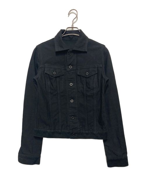 Hysteric Glamour（ヒステリックグラマー）Hysteric Glamour (ヒステリックグラマー) トラッカージャケット　3AJ-3352 ブラック サイズ:SIZE2の古着・服飾アイテム