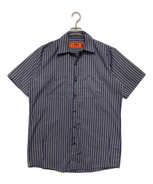 RED KAP（レッド キャップ）RED KAP (レッド キャップ) 半袖ワークシャツ　SP24KN7 インディゴ サイズ:Ⅿの古着・服飾アイテム