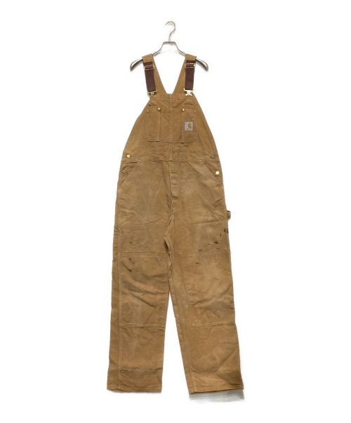 CarHartt（カーハート）CarHartt (カーハート) ダブルニーオーバーオール ベージュ サイズ:SIZE38の古着・服飾アイテム