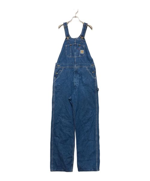 CarHartt（カーハート）CarHartt (カーハート) WASHED DENIM BIB OVERALL インディゴ サイズ:SIZE 86cm (W34)の古着・服飾アイテム