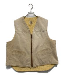 CarHartt（カーハート）の古着「ダックベスト」｜ベージュ