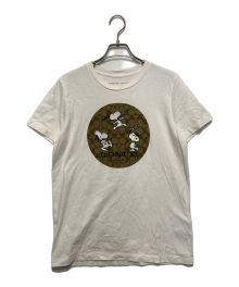 COACH×PEANUTS（コーチ×ピーナッツ）の古着「シグネチャーＴ」｜ホワイト