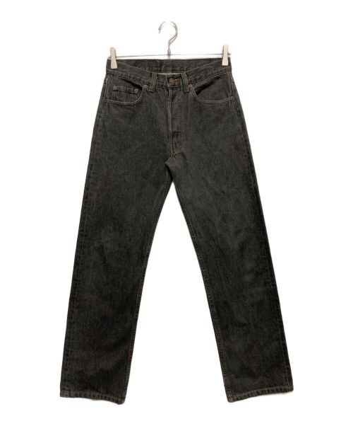 LEVI'S（リーバイス）LEVI'S (リーバイス) 先染めブラックデニムパンツ ブラック サイズ:SIZE 71cm (W28)の古着・服飾アイテム