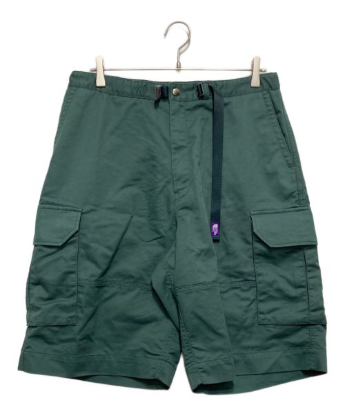 THE NORTHFACE PURPLELABEL（ザ・ノースフェイス パープルレーベル）THE NORTHFACE PURPLELABEL (ザ・ノースフェイス パープルレーベル) Stretch Twill Cargo Shorts ブルー サイズ:SIZE34の古着・服飾アイテム