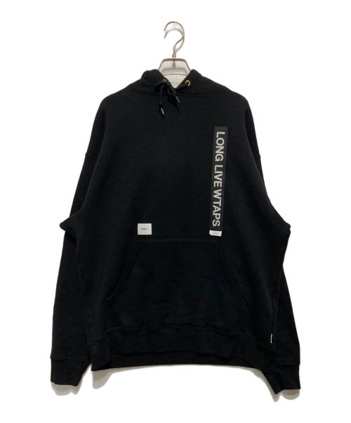 WTAPS（ダブルタップス）WTAPS (ダブルタップス) LLW Hoody Cotton ブラック サイズ:SIZE3の古着・服飾アイテム