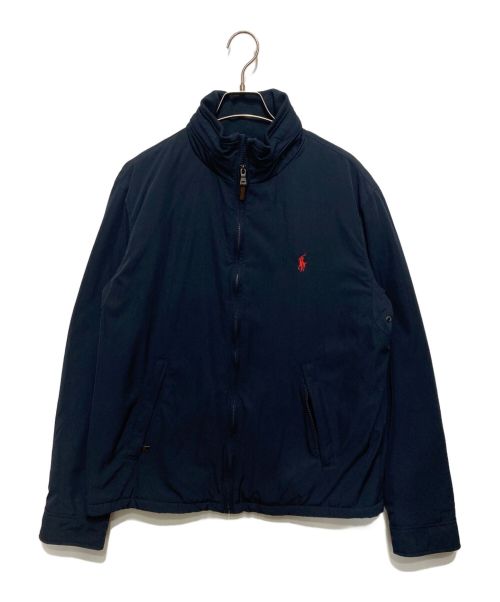 POLO RALPH LAUREN（ポロ・ラルフローレン）POLO RALPH LAUREN (ポロ・ラルフローレン) スイングトップ ネイビー サイズ:Ⅿの古着・服飾アイテム