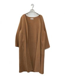 Snidel（スナイデル）の古着「カシミヤ混リバーコート」｜ブラウン