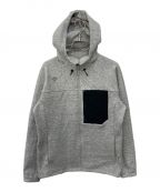 DESCENTEデサント）の古着「LINER BRUSHED HOODIE」｜グレー