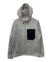 DESCENTE（デサント）の古着「LINER BRUSHED HOODIE」｜グレー