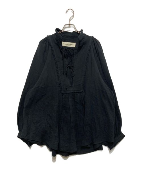 THE SHINZONE（ザ シンゾーン）THE SHINZONE (ザ シンゾーン) GAZE SMOCK BLOUSE ブラック サイズ:SIZEFOの古着・服飾アイテム