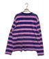 stussy (ステューシー) Printed Stripe　プリンテッドストライプ ネイビー サイズ:Ⅿ：3480円