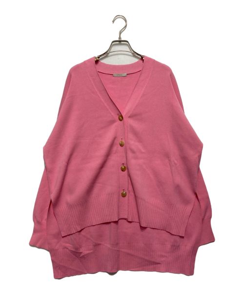 LE PHIL（ル フィル）LE PHIL (ル フィル) オーバーサイズカーディガン ピンク サイズ:Freeの古着・服飾アイテム