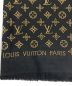 LOUIS VUITTON (ルイ ヴィトン) ショール・モアモノグラムストール　M70670 ブラック：76000円