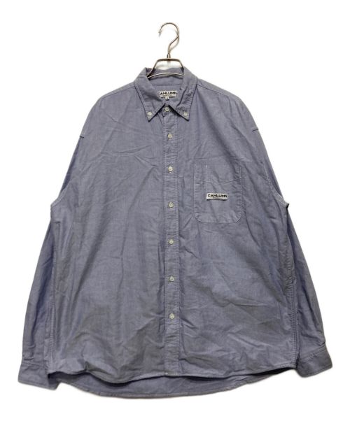 CAHLUMN（カウラム）CAHLUMN (カウラム) Magazine Pocket Oxford B.D Shirt ネイビー サイズ:Ⅿの古着・服飾アイテム