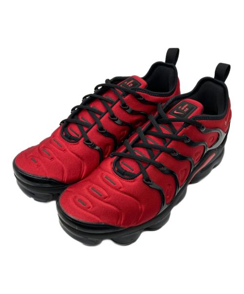 NIKE（ナイキ）NIKE (ナイキ) AIR VAPORMAX PLUS ブラック×レッド サイズ:26.5㎝の古着・服飾アイテム