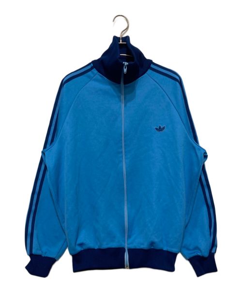 adidas（アディダス）adidas (アディダス) トラックジャケット スカイブルー サイズ:6号の古着・服飾アイテム