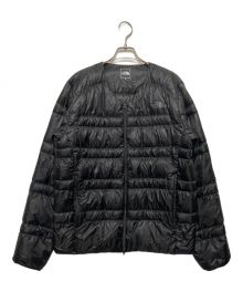 THE NORTH FACE（ザ ノース フェイス）の古着「EXP-Parcel Down Cardigan」｜ブラック