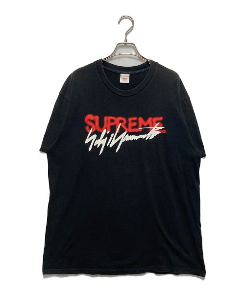 SUPREME（シュプリーム）SUPREME (シュプリーム) YOHJI YAMAMOTO (ヨウジヤマモト) Logo Tee ブラック サイズ:Lの古着・服飾アイテム