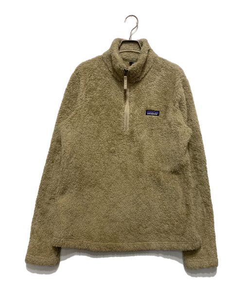 Patagonia（パタゴニア）Patagonia (パタゴニア) ハーフジップフリースジャケット ベージュ サイズ:Lの古着・服飾アイテム