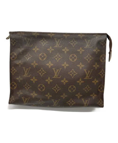 LOUIS VUITTON（ルイ ヴィトン）LOUIS VUITTON (ルイ ヴィトン) ポシェットトワレット26　M47542 ブラウンの古着・服飾アイテム