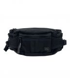 PORTERポーター）の古着「HEAT WAIST BAG」｜ブラック