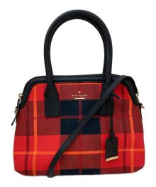 Kate Spade（ケイトスペード）の古着「2WAYバッグ」｜レッド