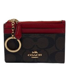 COACH（コーチ）の古着「カードケース F88208」｜ブラウン