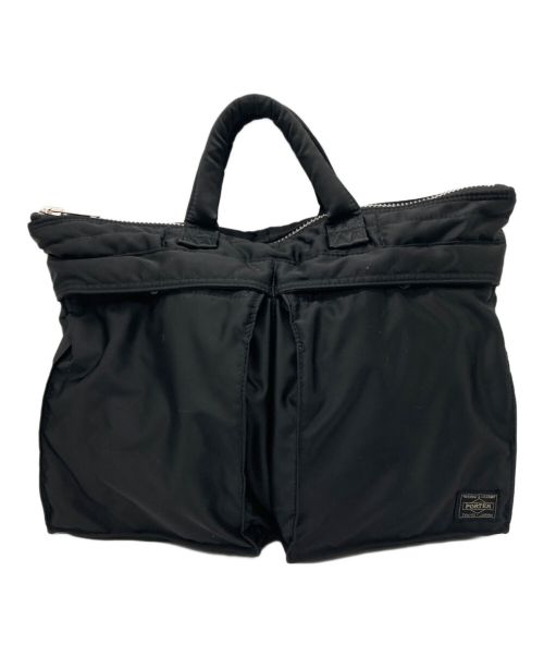 PORTER（ポーター）PORTER (ポーター) SHORT HELMETBAG ブラックの古着・服飾アイテム