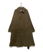 LEエルイー）の古着「WOOL Balcollar Coat」｜オリーブ