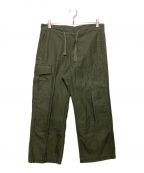 COSEIコセイ）の古着「Atelier FIELD PANTS」｜カーキ