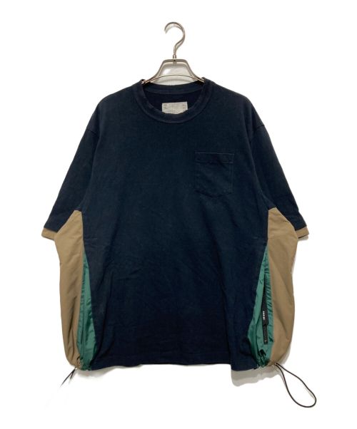 sacai（サカイ）sacai (サカイ) Sports Mix Tシャツ ブラック サイズ:SIZE2の古着・服飾アイテム