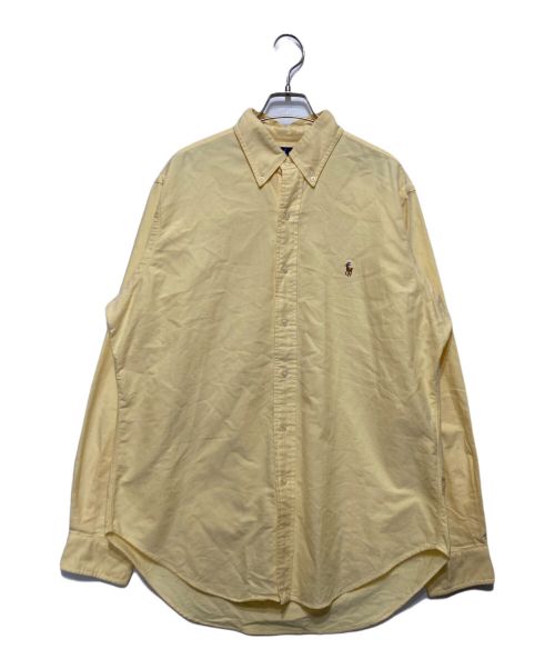 RALPH LAUREN（ラルフローレン）RALPH LAUREN (ラルフローレン) ボタンダウンシャツ イエロー サイズ:16号の古着・服飾アイテム