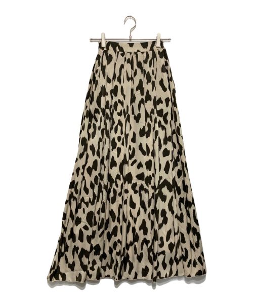 room306（ルームサンマルロクコンテンポラリー）room306 (ルームサンマルロクコンテンポラリー) Animal Pattern Maxi Skirt ベージュ サイズ:Freeの古着・服飾アイテム