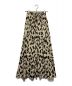 room306 (ルームサンマルロクコンテンポラリー) Animal Pattern Maxi Skirt ベージュ サイズ:Free：3980円