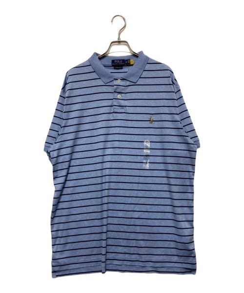 POLO RALPH LAUREN（ポロ・ラルフローレン）POLO RALPH LAUREN (ポロ・ラルフローレン) ポロシャツ スカイブルー サイズ:XLの古着・服飾アイテム