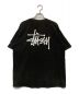 stussy (ステューシー) プリントTシャツ ネイビー サイズ:L：3980円