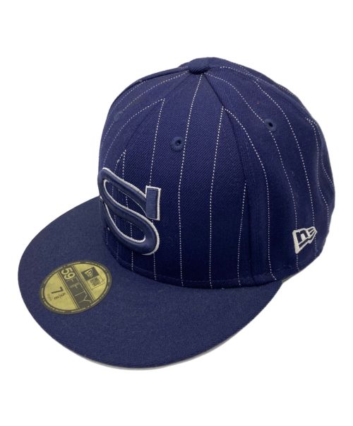 stussy（ステューシー）stussy (ステューシー) New Era (ニューエラ) キャップ ネイビー サイズ:SIZE 7 8/5の古着・服飾アイテム