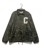 Carhartt WIPカーハート）の古着「PEMBROKE PILE COACH JACKET」｜グリーン