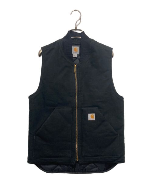 CarHartt（カーハート）CarHartt (カーハート) ダックベスト ブラック サイズ:Sの古着・服飾アイテム