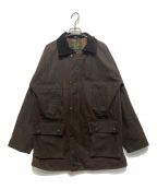 GREENBELTグリーンベルト）の古着「Oiled Cotton Jacket」｜ブラウン