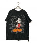 DISNEYディズニー）の古着「プリントTシャツ」｜ブラック