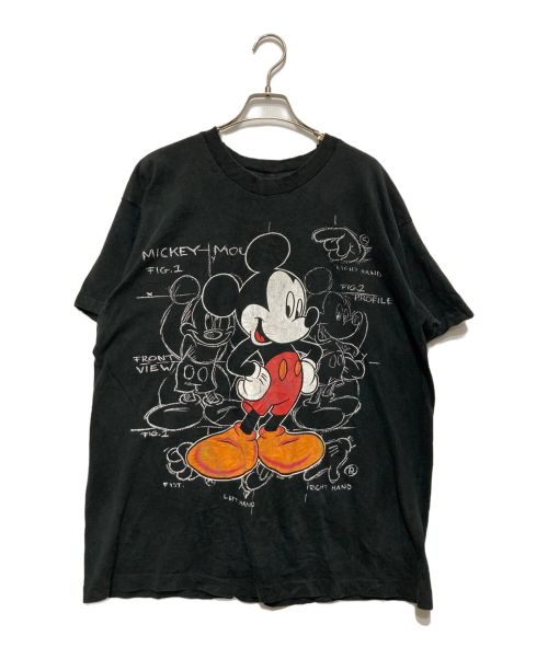 DISNEY（ディズニー）DISNEY (ディズニー) プリントTシャツ ブラック サイズ:FREEの古着・服飾アイテム