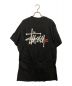 stussy (ステューシー) プリントTシャツ ブラック サイズ:L：3980円